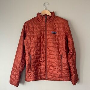 Patagonia Nano Puff Jacket Men's Medium - Marlow Brown / Copper
